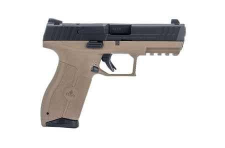 IWI MASADA Full-Size 9mm Luger Pistol, 10+1 Capacity, 4.10" Barrel, Flat Dark Earth Frame, Optics Ready