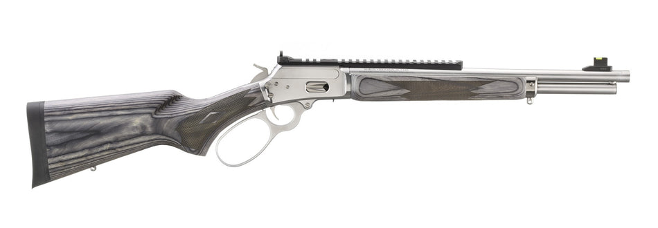 Marlin 70432 1894 SBL .44 Special/.44 Rem Mag Lever Action Rifle, 16.10" Threaded Barrel, Stainless Finish, Gray Laminate Stock