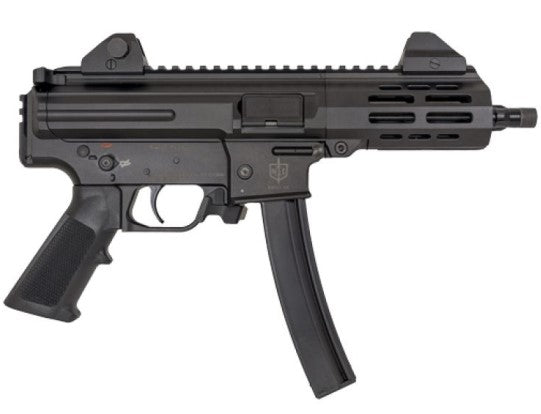 MAC IX 9mm Luger Pistol, 30+1 Capacity, 6.50" Threaded Barrel, Picatinny Rail