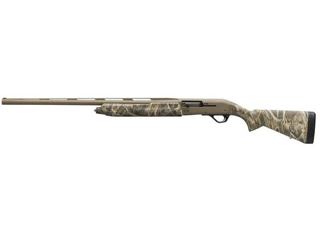 Winchester SX4 Hybrid Hunter 12 Gauge 26" FDE Cerakote Barrel Shotgun, Realtree Max-7, Left Hand