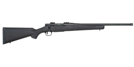 Mossberg 28175 Patriot Full Size 400 Legend 4+1 20" Matte Blued Threaded Barrel, Matte Blued Drilled & Tapped Stainless Steel Receiver, Fixed Black Synthetic Stock, Right Hand