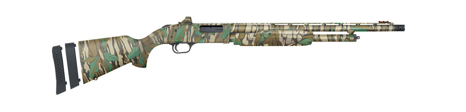 Mossberg 500 Super Bantam Turkey 20 Gauge Pump Shotgun 5+1 20" Mossy Oak Greenleaf with Holosun Red Dot