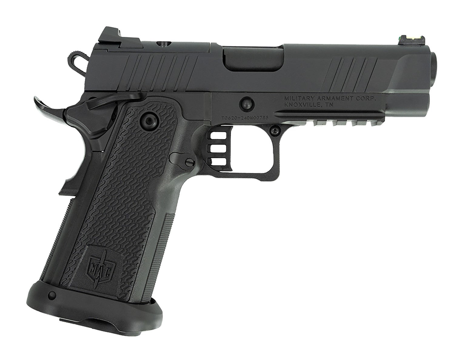 MAC 12500014 9 DS 9mm Luger 17+1 4.25" Black QPQ Bull Barrel, QPQ Tenifer Cerakote Optic Cut/Serrated Steel Slide, QPQ Tenifer Cerakote Steel Frame w/Accessory Rail & Beavertail, RMR Footprint