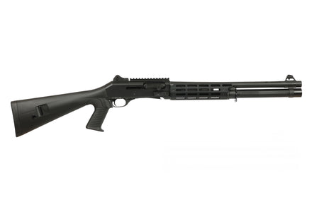 MAC 21000183 Agency Tradesman 1014 12 Gauge Semi-Auto 3" 5+1 18.50" Black Chromate Ported Barrel, Aluminum Receiver w/Picatinny Rail, M-LOK Handguard, Black Fixed w/Pistol Grip Synthetic Stock