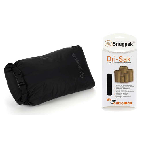 Snugpak Small Black Dri-Sak 4L 100% Waterproof Storage Bag