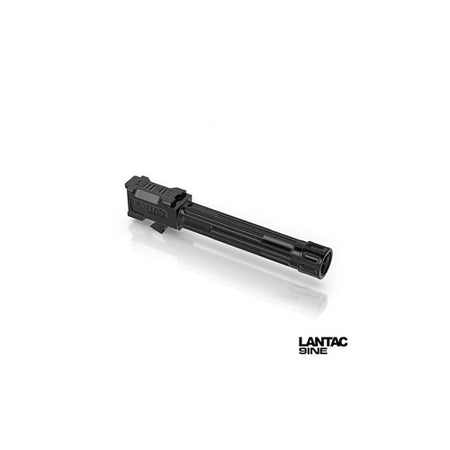 LANTAC 9INE Fluted Threaded Upgrade Barrel for Glock 19 - Black
