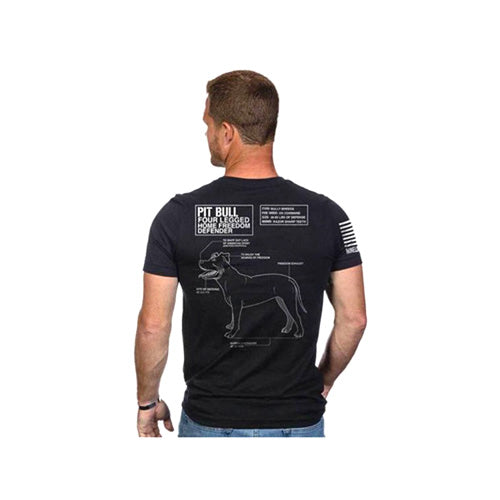 Nine Line Pitbull Graphic Tee Black 3X-Large