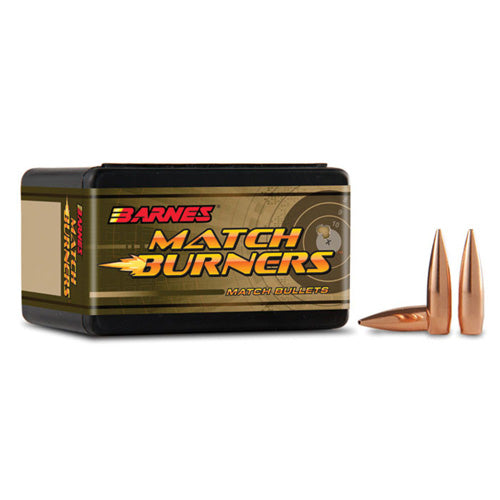 Barnes 6.5mm 145gr Match Burner Lead Core Boat Tail Bullets 500-Count