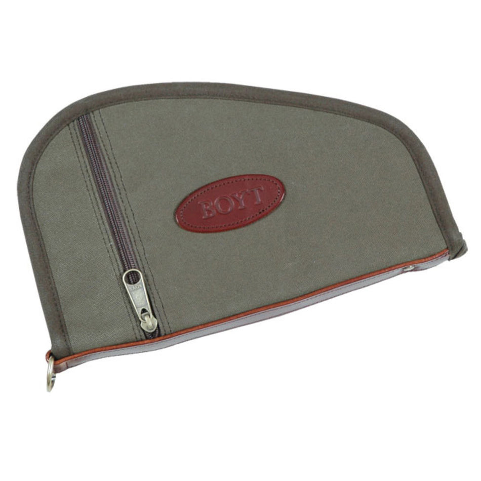 PP40 8-Inch Olive Drab Heart-Shaped Handgun Carry Case