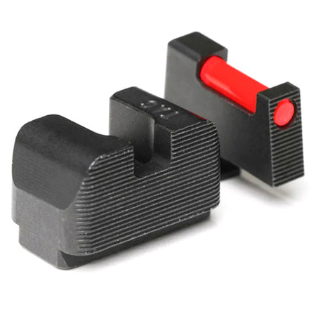 Glock TSH OR Iron Sights 10mm/.45 ACP - FiberLok Hybrid with Plain Rear