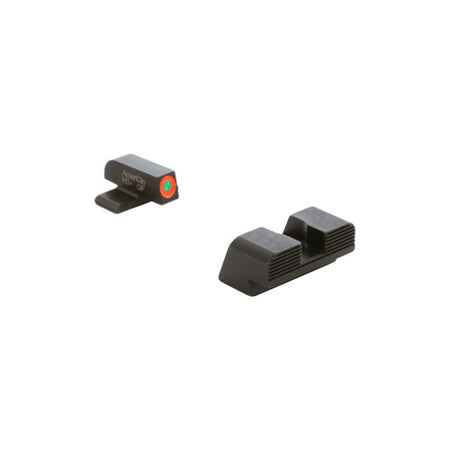 Springfield XD/XDM Protector Night Sight Set - Tritium Green Front w/ Orange ProGlo Outline
