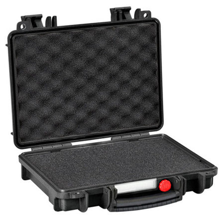Explorer Red Black Tactical Double Pistol Case Pick/Pluck Foam