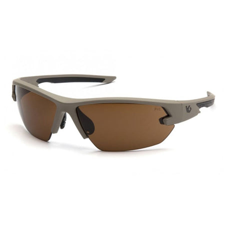 Venture TAC Semtex 2.0 Eyewear Tan/Bronze Anti-Fog Lens