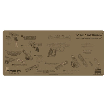 Smith & Wesson M&P Shield Instructional ProMat Coyote