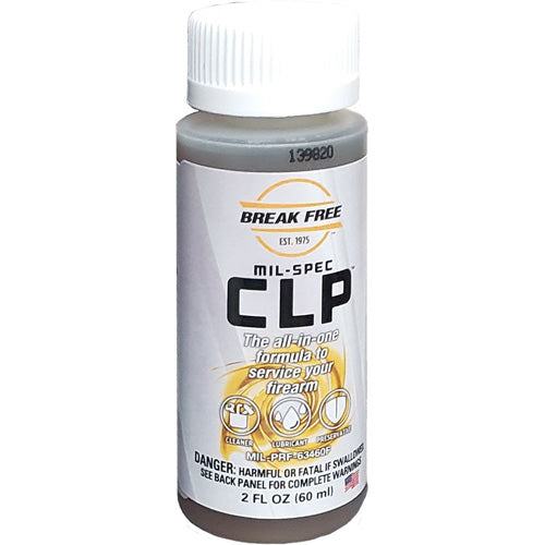 Break-Free CLP 2 oz Mil-Spec Firearm Cleaner and Lubricant