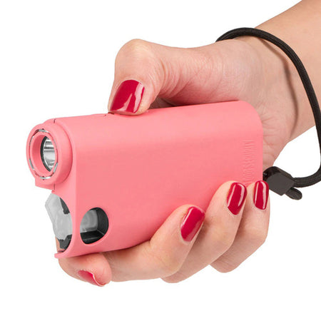 Olympian 3-in-1 Stun Gun Pepper Spray 175 Lumen Flashlight Pink by Guard Dog
