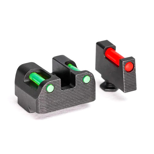 Glock TSF OR Iron Sights 9mm/.40 S&W - FiberLok Fiber Optic Optics Ready