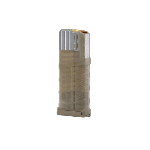 Lancer L7AWM 25 Round .308 Win Translucent Dark Earth Polymer Mag