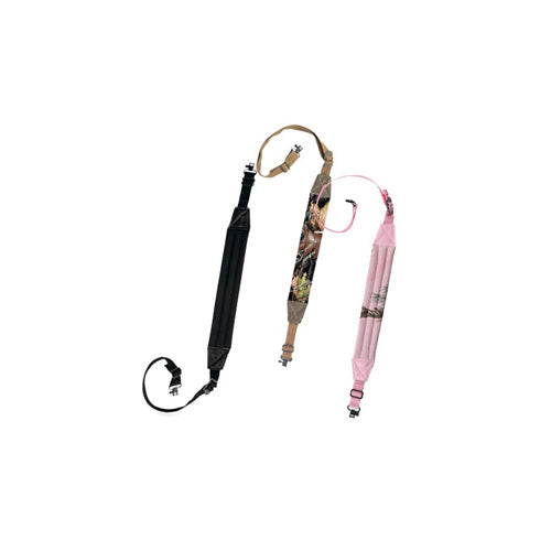 Deluxe Padded Camo Rifle Sling 1in with Quick Release Swivels