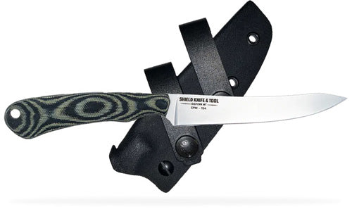 SKT Nimrod Stone Washed Fixed Blade Knife - OD/Black Micarta