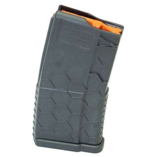 AR-15 HEXMAG 20rd Shorty Low-Profile Magazine Gray POLYHEX2