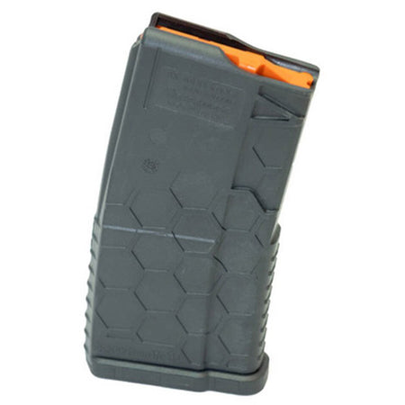AR-15 HEXMAG 20rd Shorty Low-Profile Magazine Gray POLYHEX2