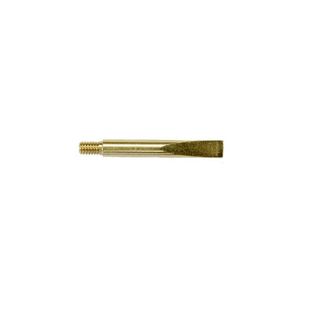 Small Brass Gun Scraper with 8-32 Threads for Fouling Removal