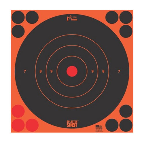 Pro-Shot 12in Orange Bullseye Target 12 Pack