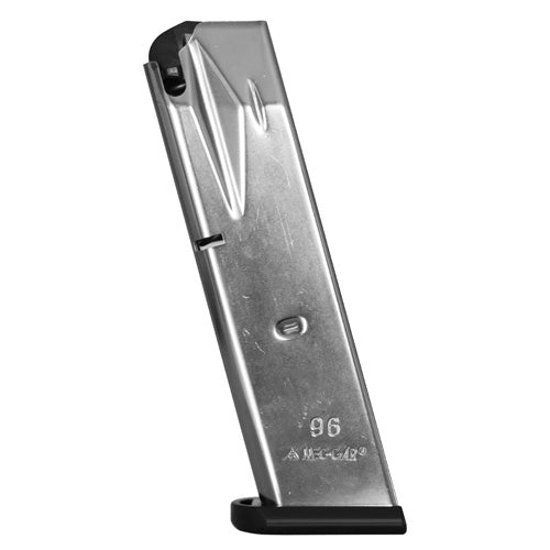 Beretta 96FS .40 S&W 10rd Nickel Handgun Magazine