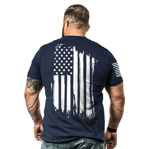 Nine Line America Patriotic T-Shirt Navy Small