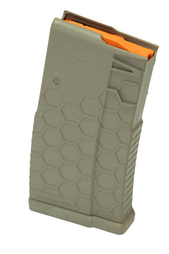 Hexmag SR-25 10RD .308 Win 7.62x51mm PolyHex2 FDE Rifle Magazine