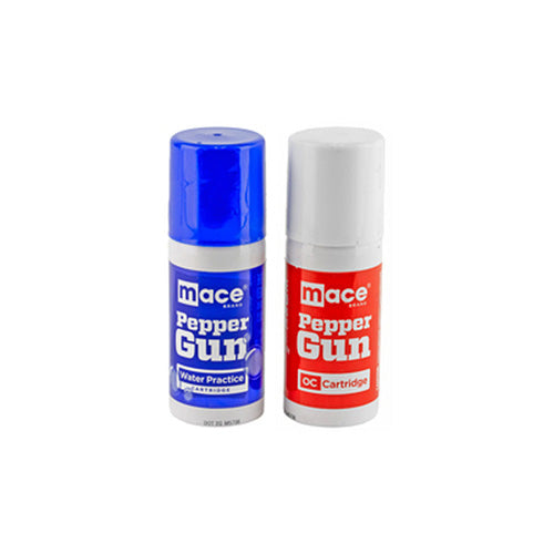 Mace Pepper Gun Refill Pack OC Capsicum and Training Water Cartridge