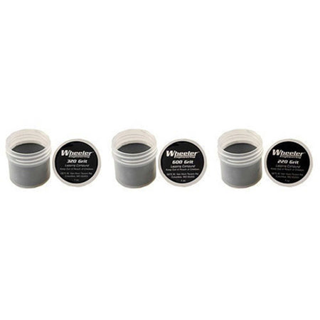 Replacement Barrel Lapping Compound Kit 3 Jars Assorted Grits