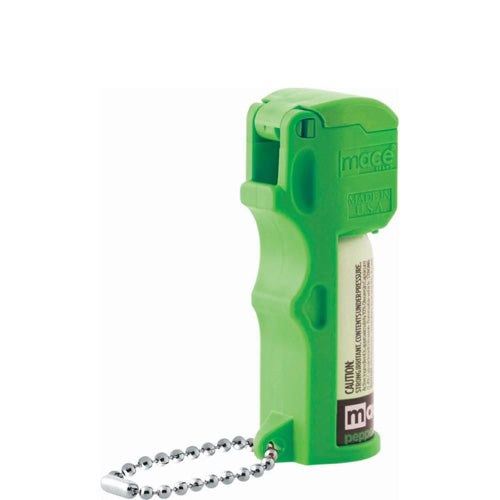 Pocket Pepper Spray Neon Green - OC Formula with UV Dye