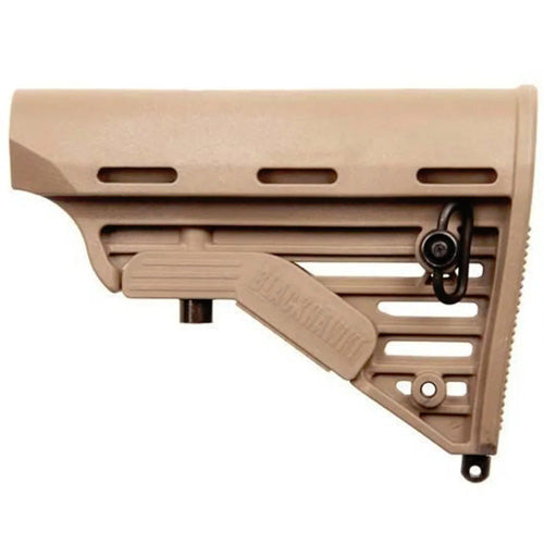 AR/M4 Commercial Adjustable Carbine Buttstock Dark Earth Polymer