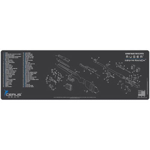 Ruger Mini 14 Ranch Schematic ProMat Charcoal Gray