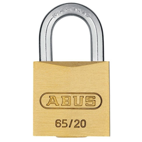 ABUS 65 Series Solid Brass Body Keyed Padlock