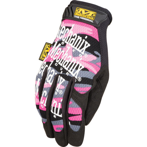 Mechanix Wear Women's Original Touchscreen Glove Pink Camo, Large