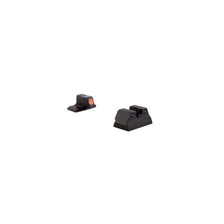 H&K P2000 Trijicon HD Night Sight Set - Green Tritium w/ Orange Paint Front, U-Notch Rear