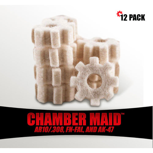 Chamber Maid .308/7.62mm AR10 Rifle Chamber Star Swabs - 12 Pack
