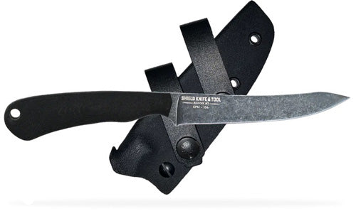 Nimrod Acid Washed Black/Black G10 Processing Knife