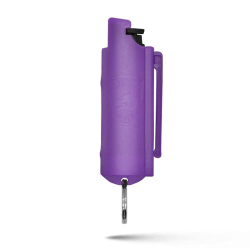 Guard Dog Security 1/2 Oz Pepper Spray Hard Case Keychain Purple
