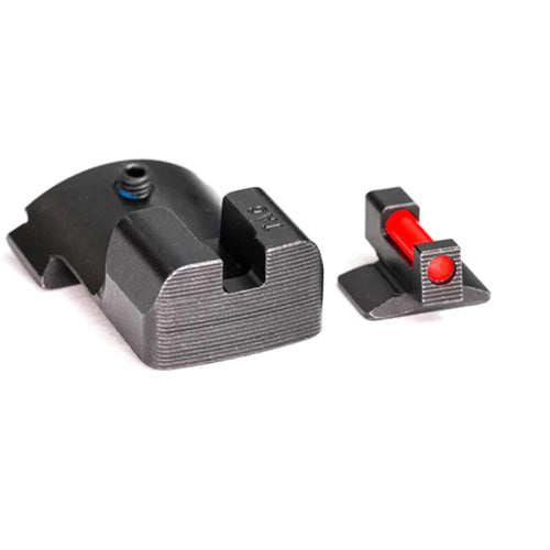 Kimber 1911 TSH TAC Iron Sights - FiberLok Hybrid Front and Plain Rear