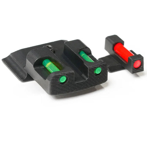 S&W M&P TSF TAC Iron Sights - FiberLok Fiber Optic Tactical Cut