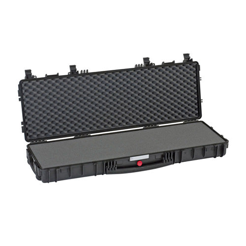 RED Standard Rifle Hard Case 46-13/16 Inch Black Pre-Cubed Foam