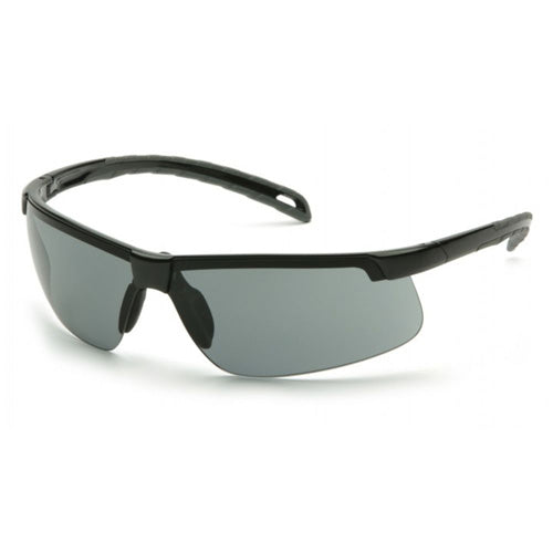 Everlite Safety Glasses Black/Gray H2X Anti-Fog Lens