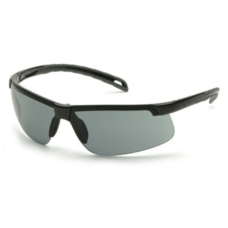 Everlite Safety Glasses Black/Gray H2X Anti-Fog Lens