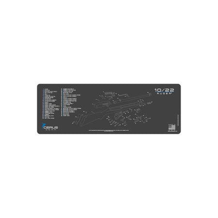 Ruger 10/22 Armorer Schematic ProMat Gray
