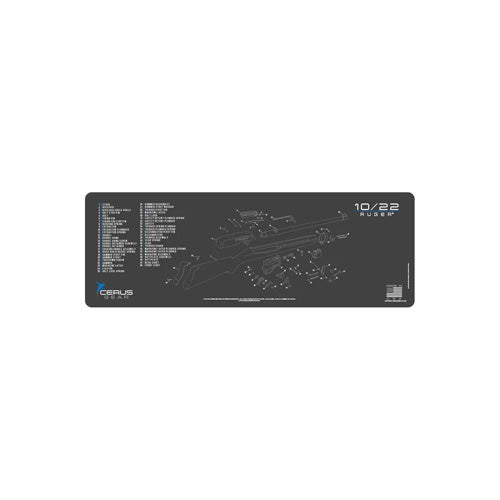 Ruger 10/22 Armorer Schematic ProMat Gray