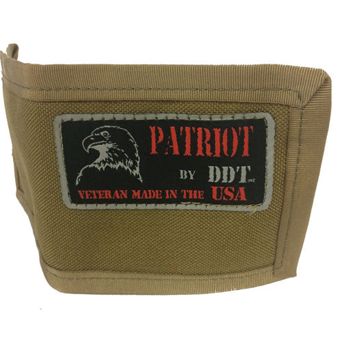 DDT Patriot Tango Mike Mike Wallet Tan 4-8 Card Slots Single Fold